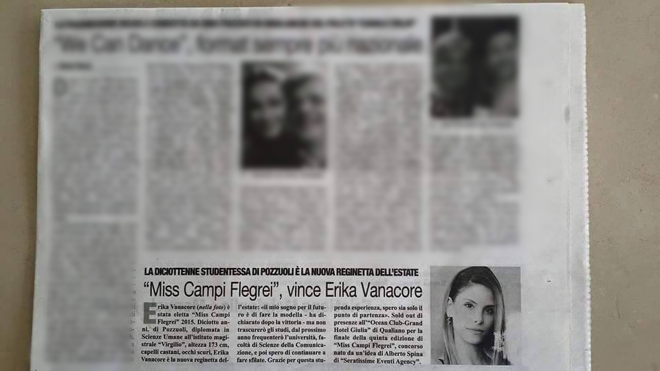 art miss campi flegrei 2015 erika vanacore il roma2