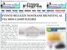 Cronaca Flegrea - Miss Campi Flegrei