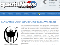 QuartoNews - Miss Campi Flegrei